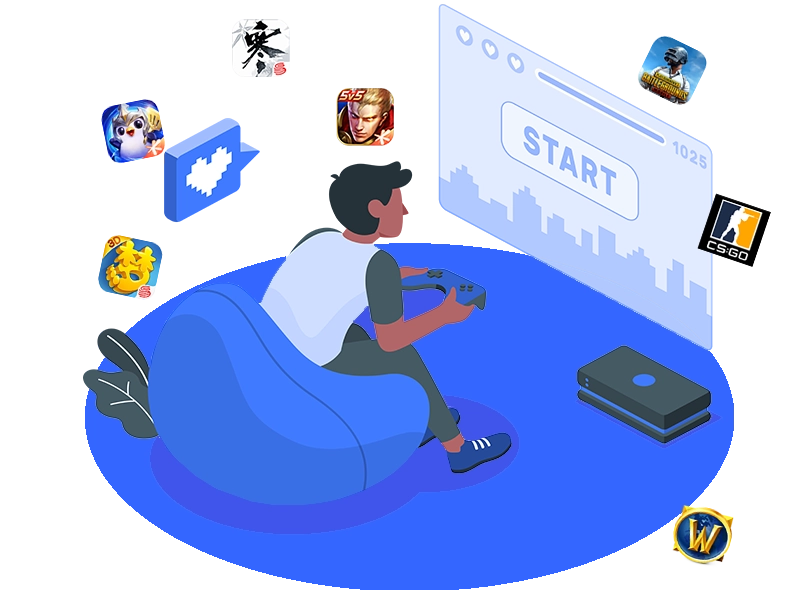 在海外 宿舍里 玩国服游戏 英雄联盟 逆水寒 金铲铲 梦幻西游 CSGO 和平精英 燕云十六州