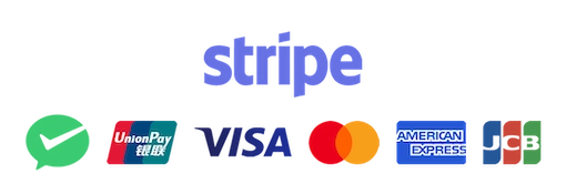 支持使用Stripe 图标